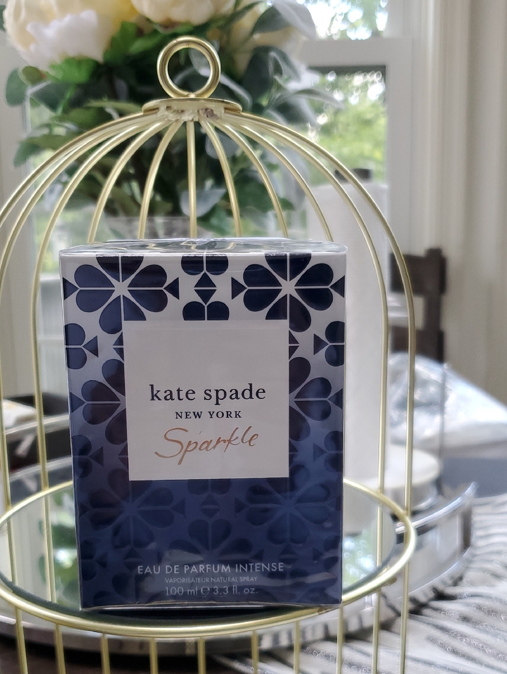 kate spade Sparkle Eau de Parfum Intense — Navy & White